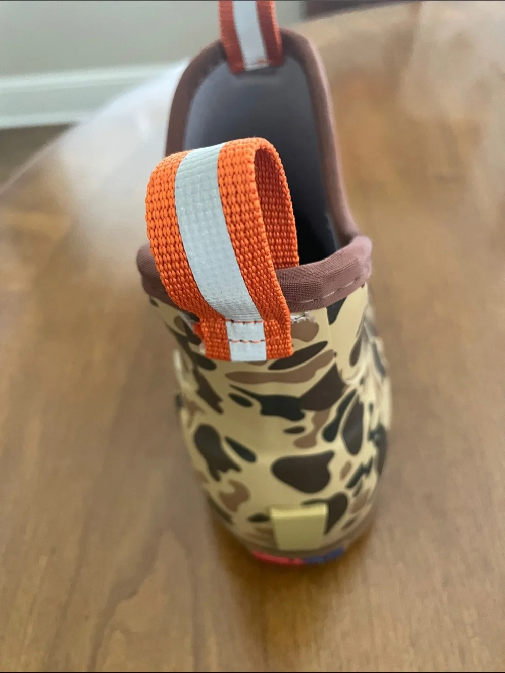 XTRATUF Men’s Camo Low-Cut Rain & Snow Boots — Brown/Beige